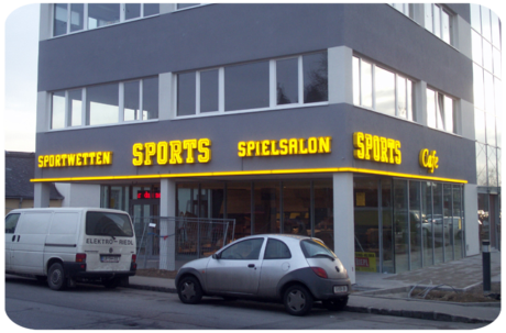 Penthauswohnung und Gastronomieobjekt Graz Cafe Sports